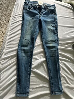 One Teaspoon Women's Light-Mid Blue Skinny Jeans